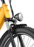 Bicicleta eléctrica con neumáticos anchos y doble suspensión